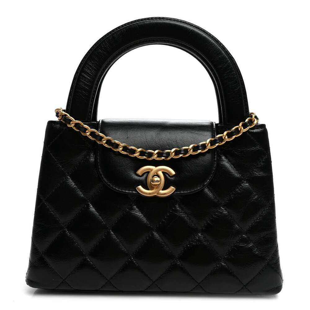 Chanel Shiny Aged Calfskin Quilted Nano #335701C57B
